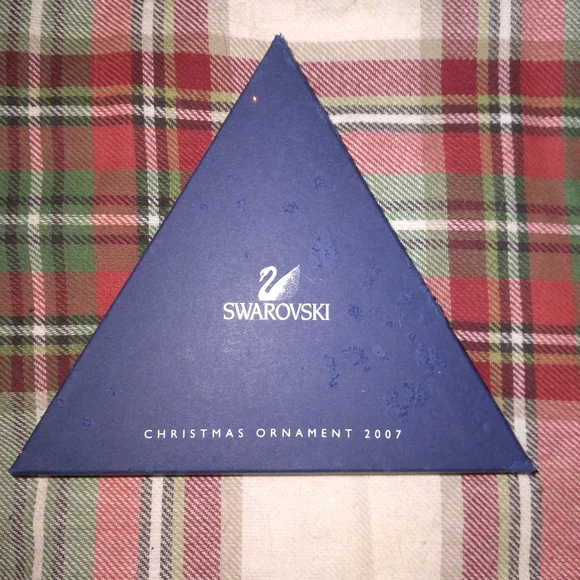 2007 Swarovski Crystal Snowflake Christmas Ornament